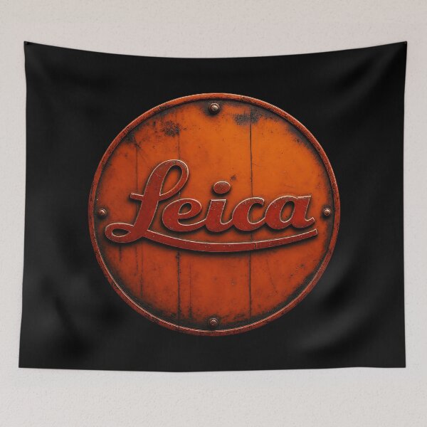 Item preview, Leica Vintage Photography Emblem Rusty Industrial Graphic designed and sold by jundobays.