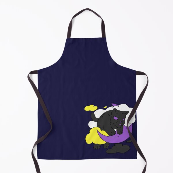 Item preview, Moon Cat - Nonbinary Discreet Pride designed and sold by AstralRavens.
