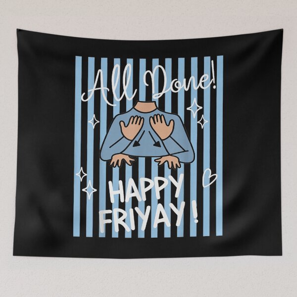Item preview, Happy Friyay ASL Sign Language designed and sold by moabeArtistic.