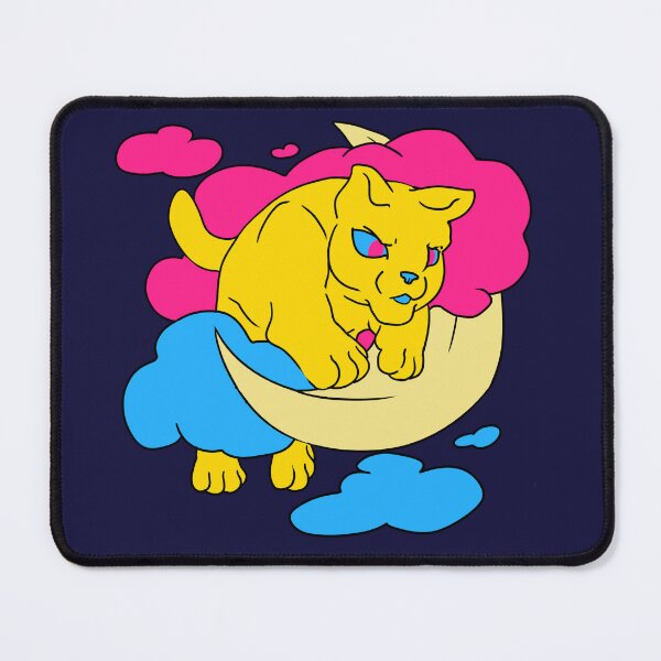Item preview, Moon Cat - Pansexual Discreet Pride designed and sold by AstralRavens.
