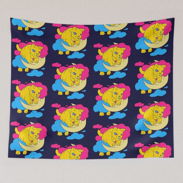 Item preview, Moon Cat - Pansexual Discreet Pride designed and sold by AstralRavens.