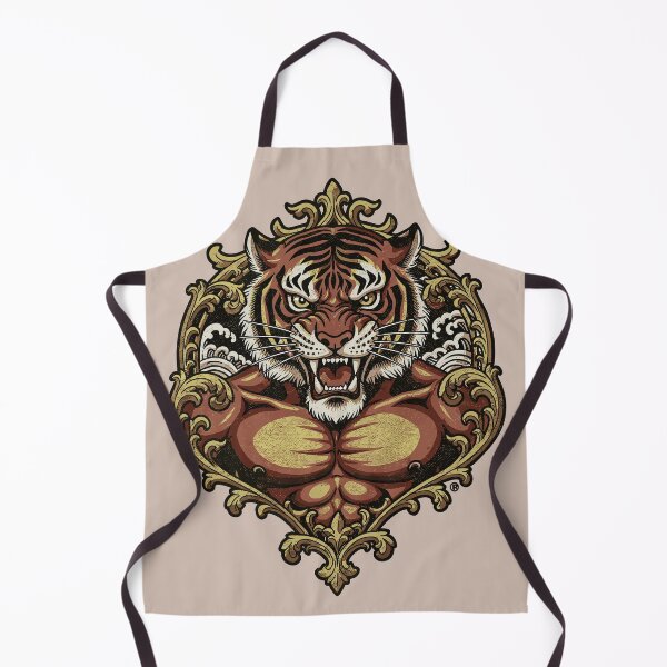 Item preview, Powerful Roaring Tiger Ornate Frame Icon designed and sold by Romgora.