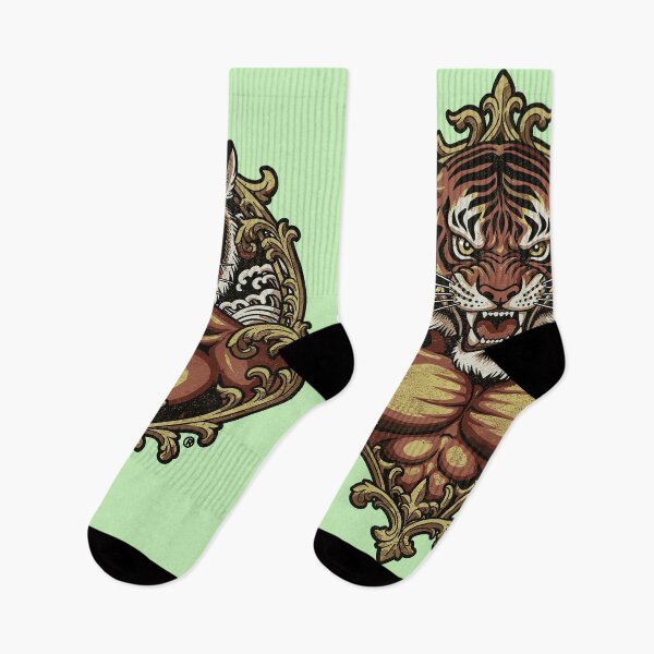 Artikelvorschau, Powerful Roaring Tiger Ornate Frame Icon entworfen und verkauft von Romgora.
