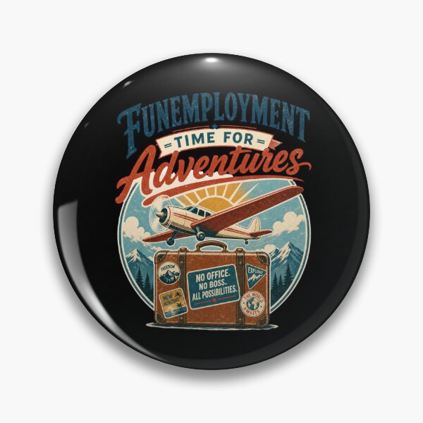 Item preview, Funemployment Adventures Vintage Travel Design designed and sold by BearLoveDesign.