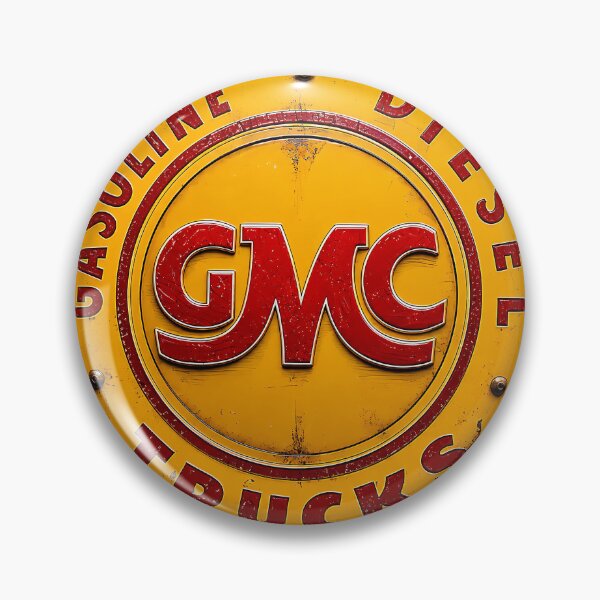 Artikelvorschau, GMC Trucks Benzin- und Diesel-Emblem im Vintage-Stil entworfen und verkauft von jundobays.