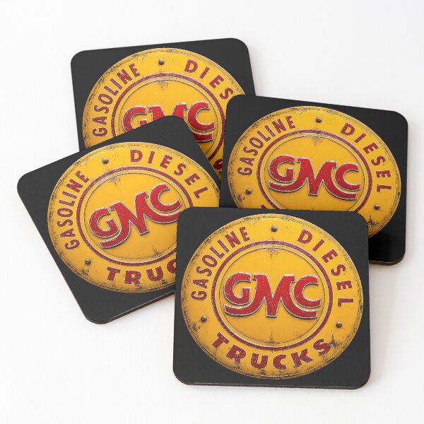 Item preview, GMC Trucks Gasoline And Diesel Vintage Weathered Emblem designed and sold by jundobays.