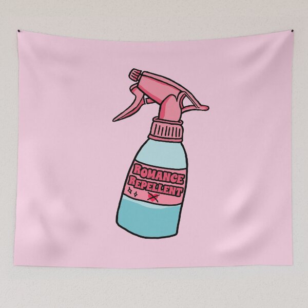 Item preview, Romance Repellent Spray Bottle Funny Anti-Romance Gift designed and sold by CamilasPrints.