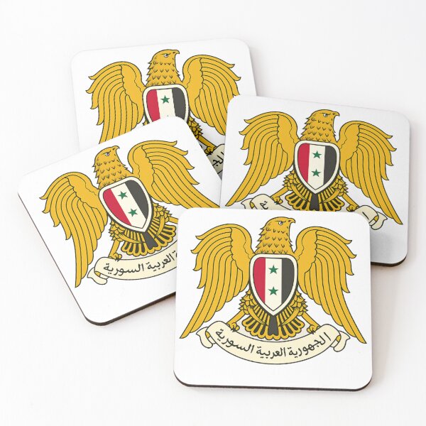 Item preview, Proud Syrian Eagle Crest Emblem Coat Of Arms Heritage designed and sold by Eidos [][][] ~εἶδος~.