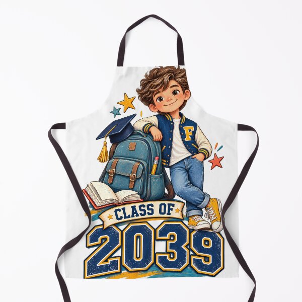 Item preview, Class of 2039 Kids Shirt, Future Graduate School Milestone Tee designed and sold by ARTwy.