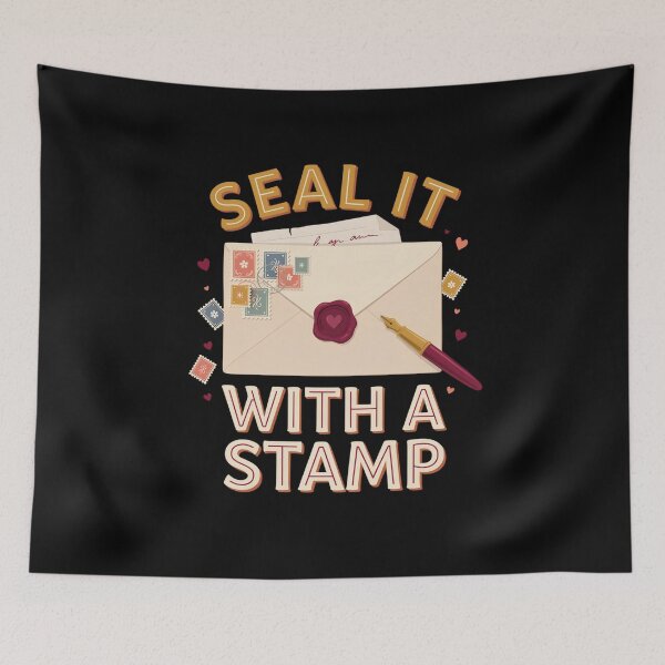 Item preview, Seal It With A Stamp designed and sold by Daily Mood Tees.
