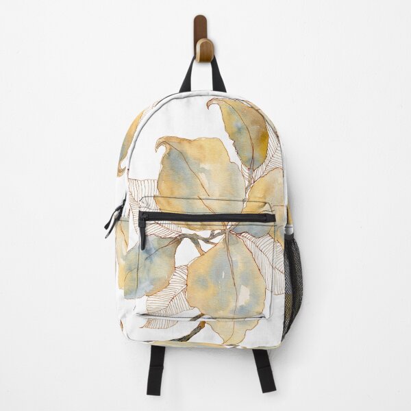 Item preview, Cream Ochre Botanical Leaves: Neutral Watercolour Line Art designed and sold by ArithraStudio.