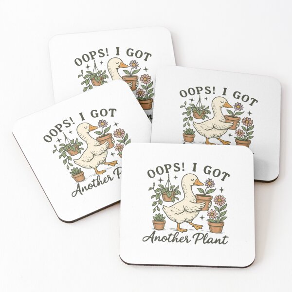 Item preview, Oops I Got Another Plant Funny Duck designed and sold by roartusa.