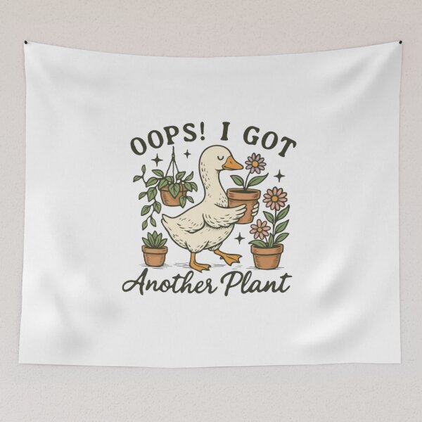 Item preview, Oops I Got Another Plant Funny Duck designed and sold by roartusa.