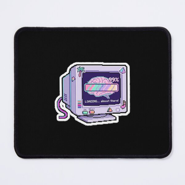 Item preview, Overthinking Pixel Brain Loading 99% designed and sold by Maclaw200d.