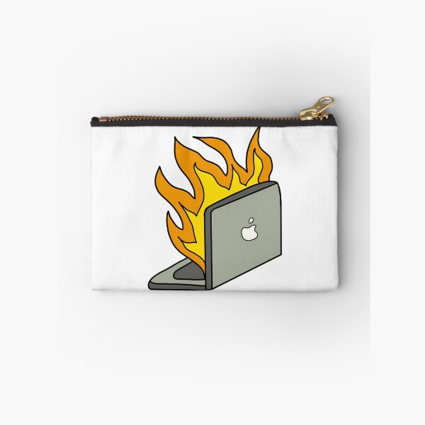 Item preview, Burning Laptop Comic Art designed and sold by kenly-torre.