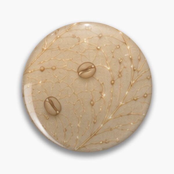 Item preview, Golden Coffee Threads on Cream Linen designed and sold by Qenlo.