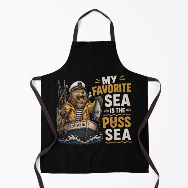 Item preview, My Favorite Sea is The Puss-Sea designed and sold by TheEndDesign.
