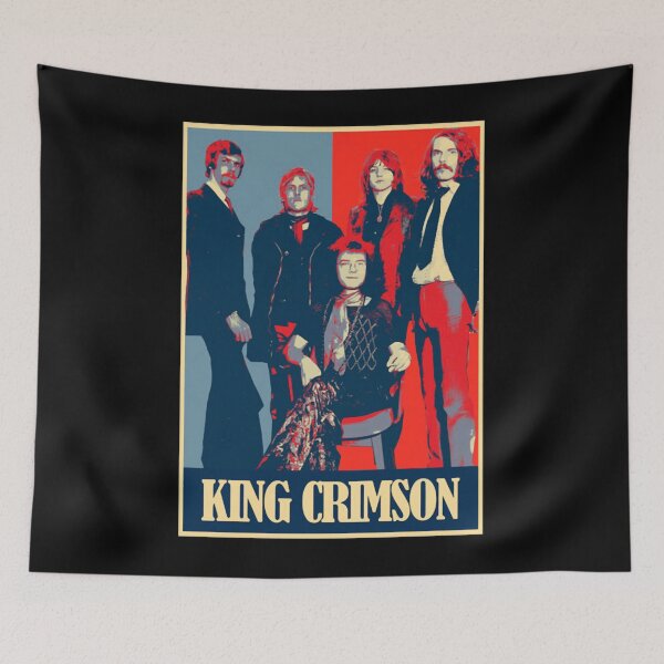 Item preview, King Crimson Vintage designed and sold by mirandacruzArt.