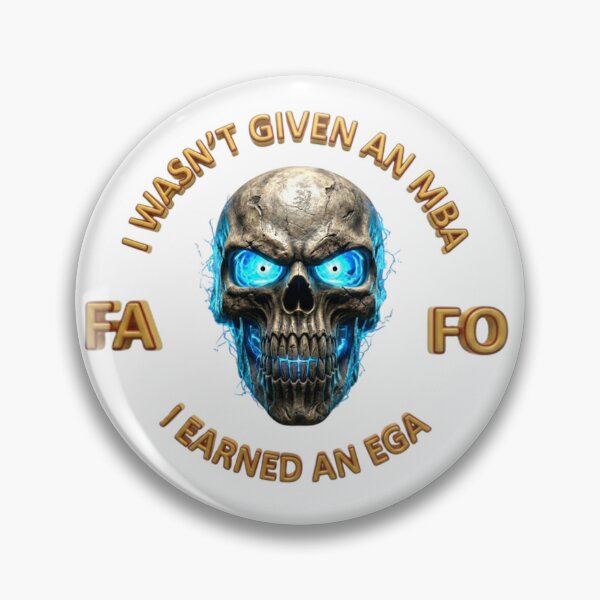 Item preview, FA FO Skull designed and sold by InkShiftLabs.