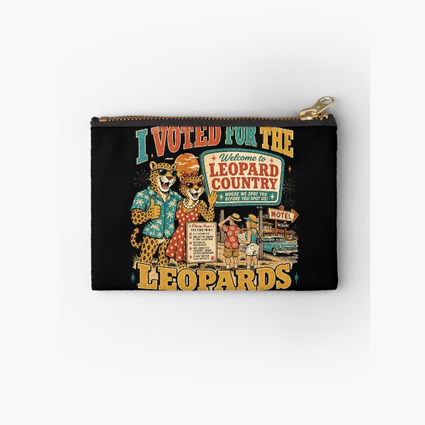 Item preview, I Voted for the Leopards – Leopards Eating Faces Political Satire designed and sold by The People’s Punchline.