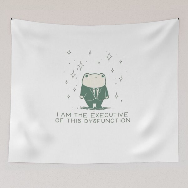 Item preview, I Am the Executive of This Dysfunction Frog designed and sold by roartusa.
