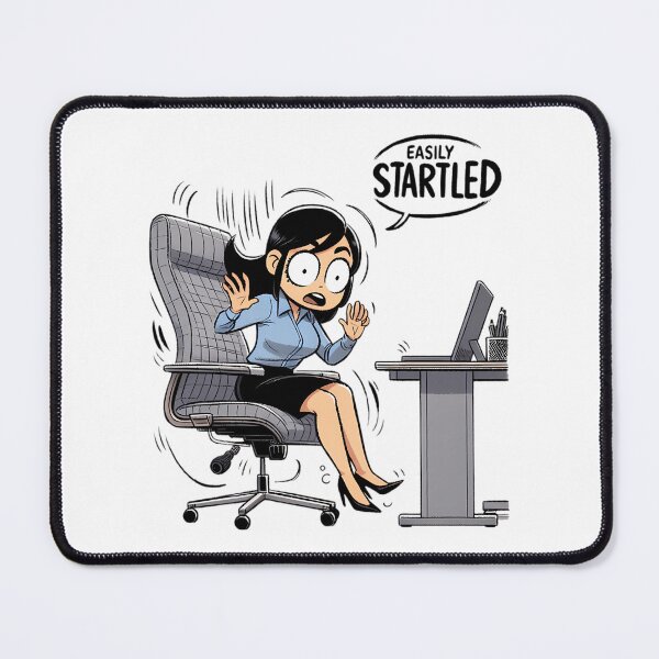 Item preview, Easily Startled Office Panic designed and sold by kenly-torre.
