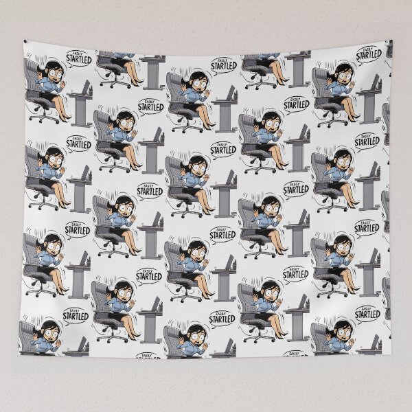 Item preview, Easily Startled Office Panic designed and sold by kenly-torre.