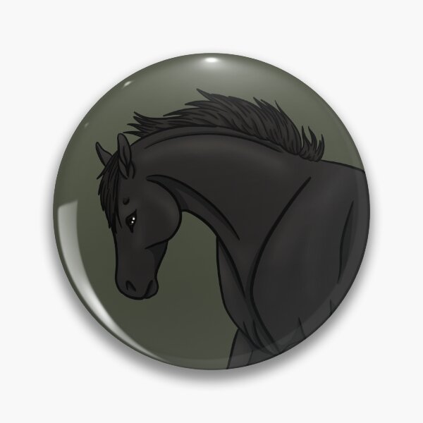 Item preview, Black Arabian designed and sold by Old Water Cryptid .