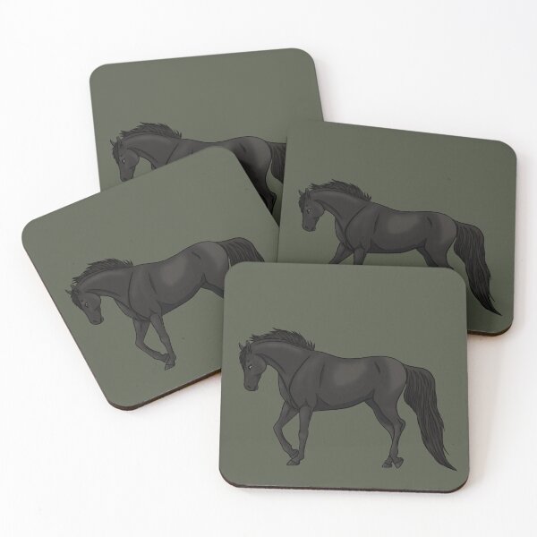 Item preview, Black Arabian designed and sold by Old Water Cryptid .