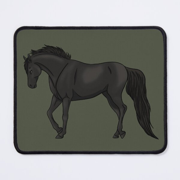 Item preview, Black Arabian designed and sold by Old Water Cryptid .