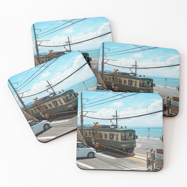 Item preview, Kamakura Seaside Train - Japanese Summer Vibe designed and sold by Prime.momentz_.