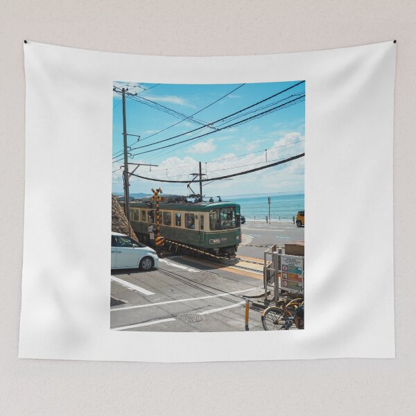 Item preview, Kamakura Seaside Train - Japanese Summer Vibe designed and sold by Prime.momentz_.