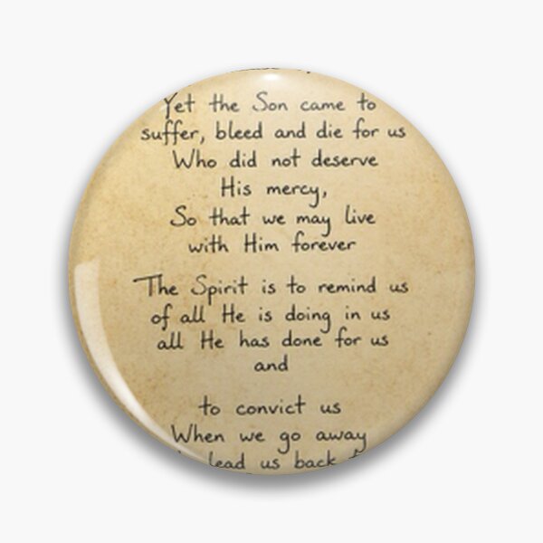 Item preview, Handwriten Creedal Poem designed and sold by rostichristi.