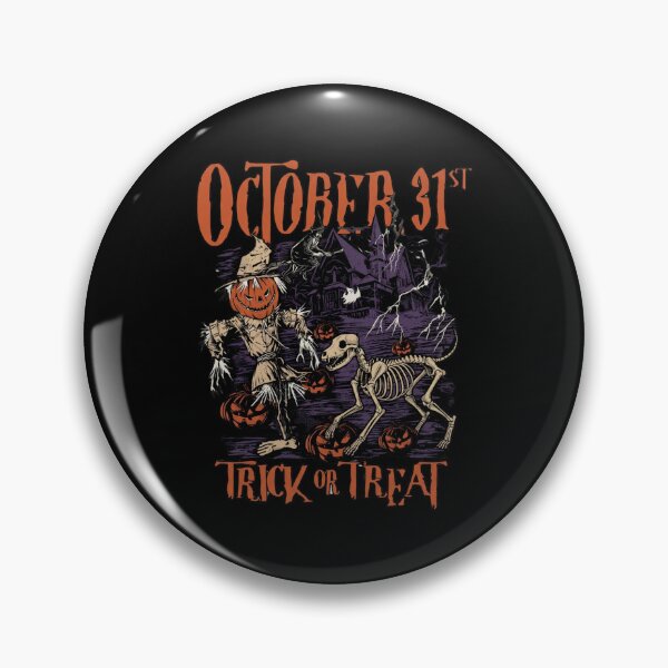 Item preview, October 31st Trick Or Treat Pumpkin Scarecrow Halloween designed and sold by puzchresta.