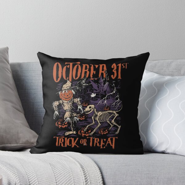 Item preview, October 31st Trick Or Treat Pumpkin Scarecrow Halloween designed and sold by puzchresta.