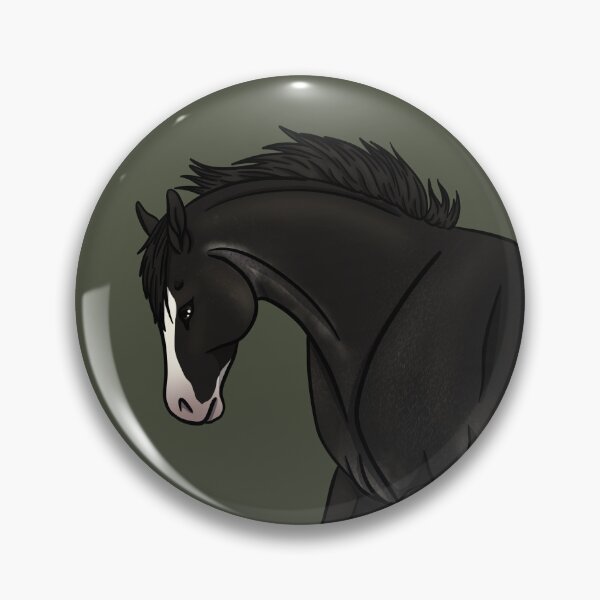 Item preview, Black Rabicano Arabian designed and sold by Old Water Cryptid .
