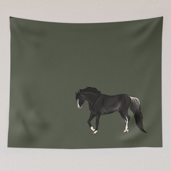 Item preview, Black Rabicano Arabian designed and sold by Old Water Cryptid .