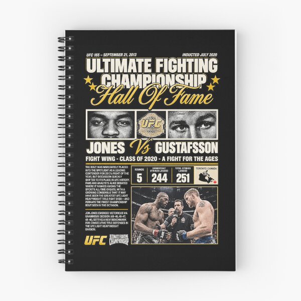 Item preview, Jon Jones Vs Alexander Gustafsson UFC Championship Hall Of Fame designed and sold by JeyVel.