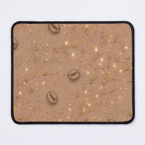 Item preview, Dusty Rose Coffee Beans Golden Flow designed and sold by Qenlo.