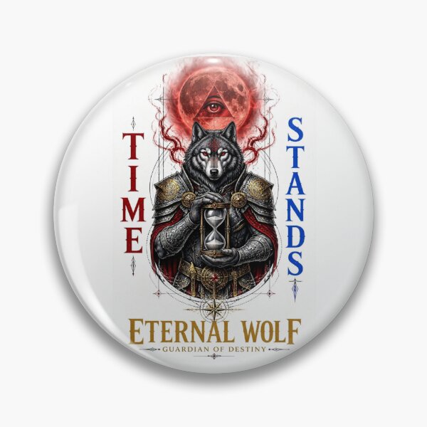 Item preview, Time Stands Eternal Wolf designed and sold by Sovereign Supply Co..