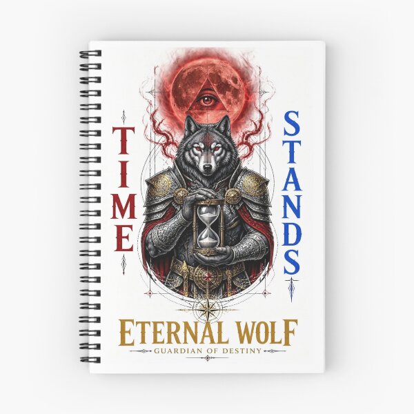 Item preview, El tiempo permanece inmutable, lobo. designed and sold by Sovereign Supply Co..