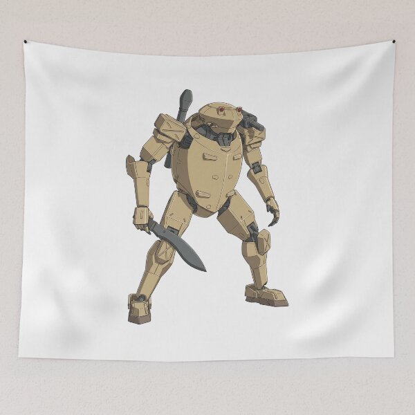Item preview, Rk-92 Savage - Full Metal Panic! -  Retro Robot Art designed and sold by 3DJIN.