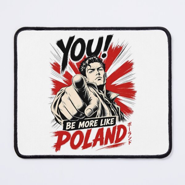 Item preview, Be More Like Poland - Polish Pride Comic Art designed and sold by Fragy72.