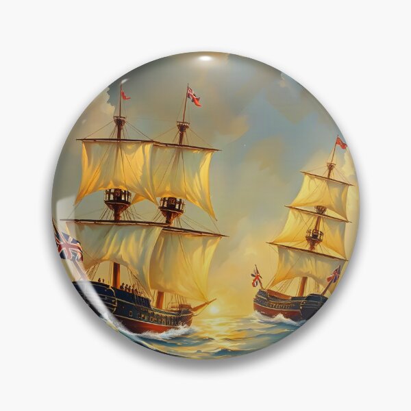 Item preview, A ship battle in the style of Turner. designed and sold by oldMastersofart.
