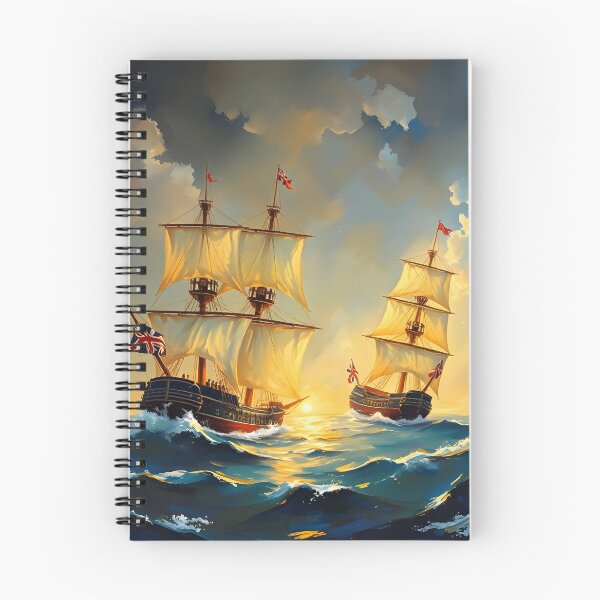 Item preview, A ship battle in the style of Turner. designed and sold by oldMastersofart.