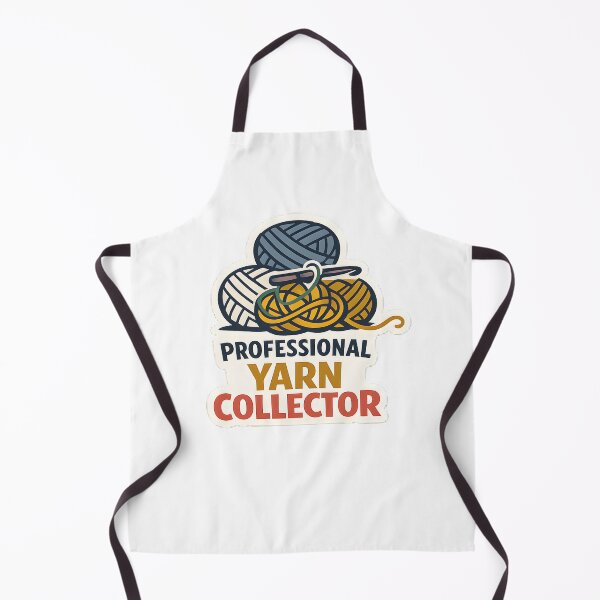 Item preview, Professional Yarn Collector Funny Crochet Design designed and sold by Naviora.