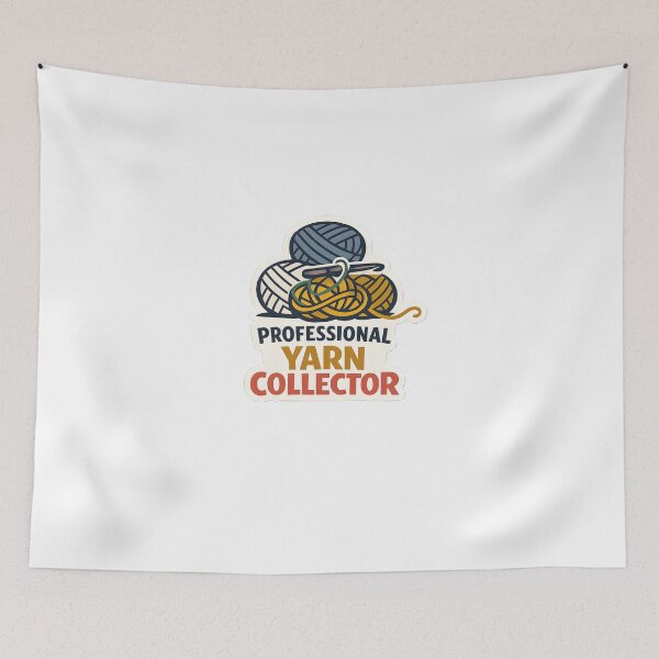 Item preview, Professional Yarn Collector Funny Crochet Design designed and sold by Naviora.