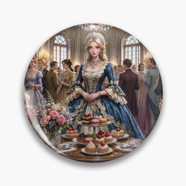 Artikelvorschau, Die Illustration von hübschen Damen auf einer luxuriösen Party entworfen und verkauft von Pim-Crystal.