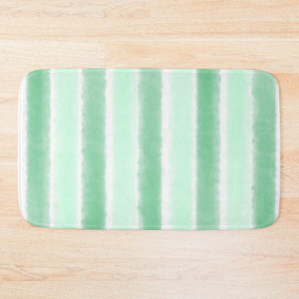 Item preview, Watercolor stripe pattern - Green  designed and sold by Pattern Petals.