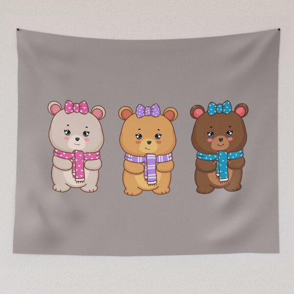 Item preview, Cute triplet Bears! designed and sold by Hello-Cuties.